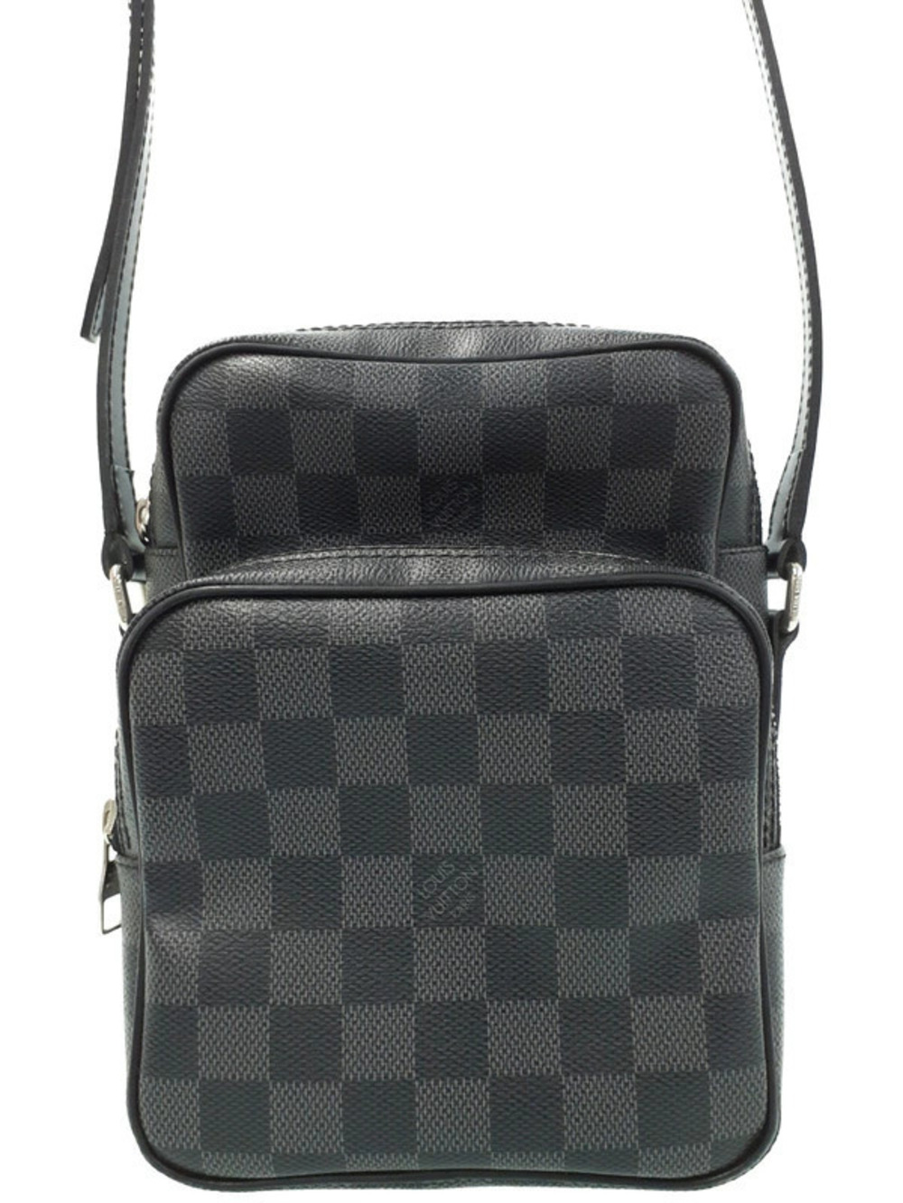 Louis Vuitton Damier Graphite Black Rem Shoulder Bag